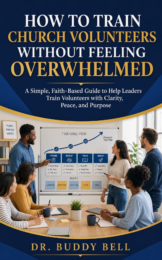 How to Train Church Volunteers without Feeling Overwhelmed
